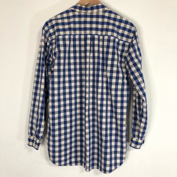Oversized Lucky Brand Plaid Cotton long sleeve shirt or dress - Picture 10 of 10